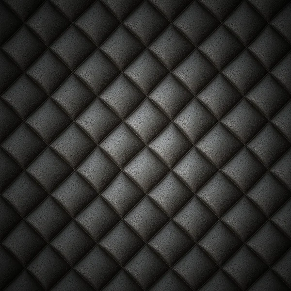 Black leather background or texture — Stock Photo, Image