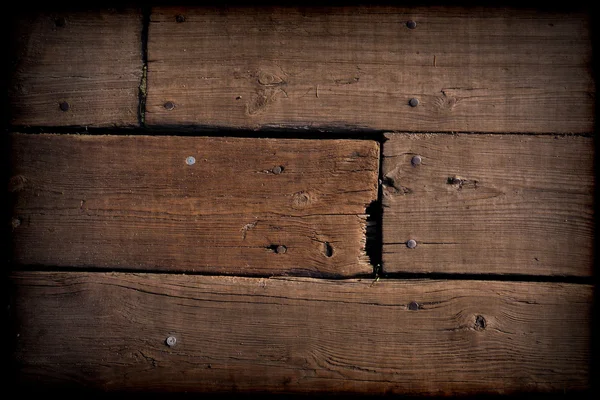 Oude houten grunge vloer achtergrond — Stockfoto