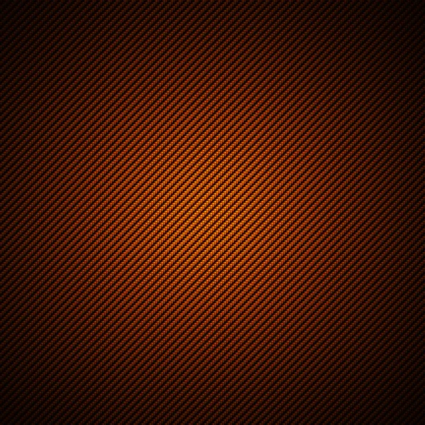 A realistic cooper carbon fiber weave background or texture — Stock Photo, Image