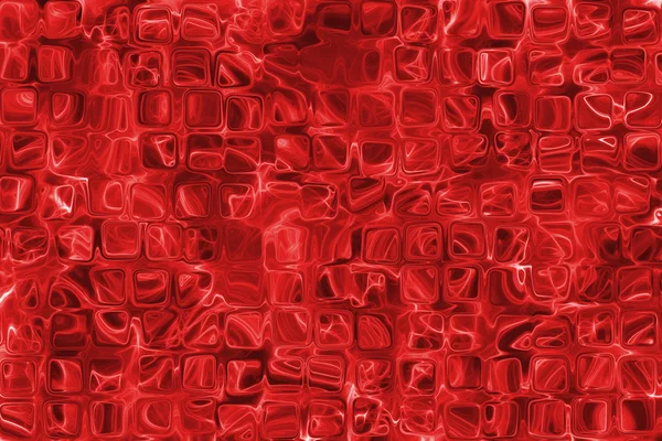 빨간 유리 패턴 질감 배경 — 스톡 사진