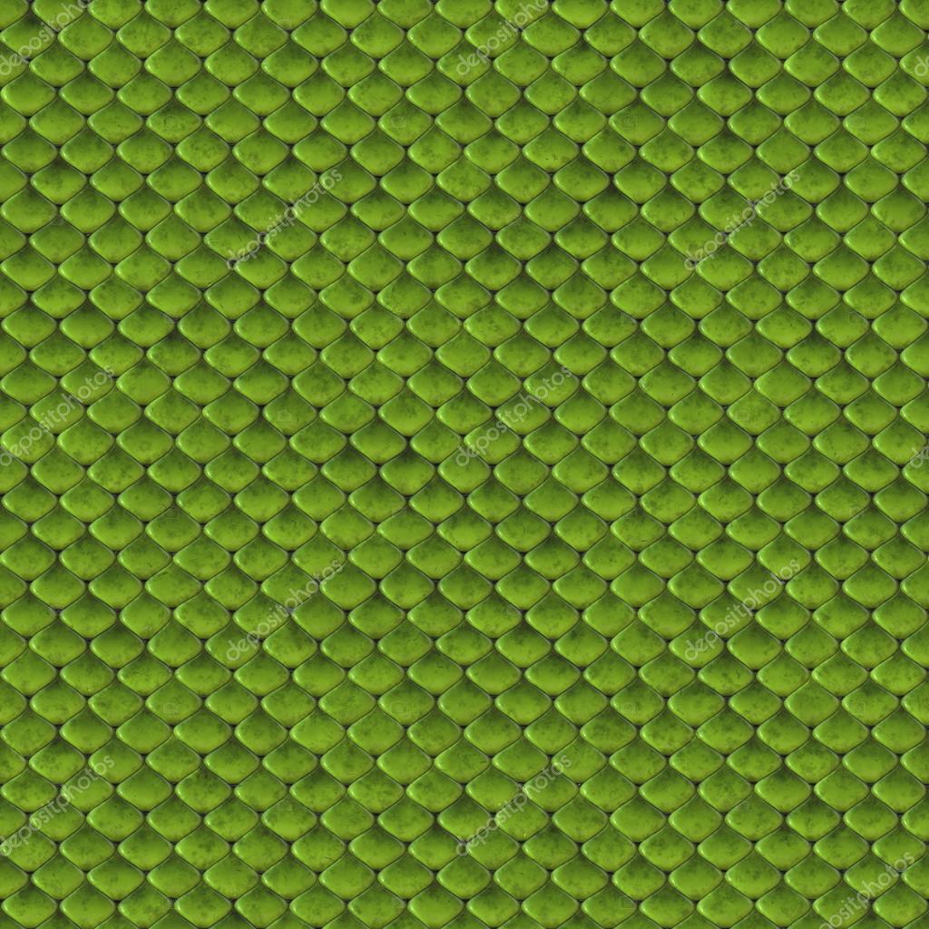 Green lizard skin seamless background or texture — Stock Photo