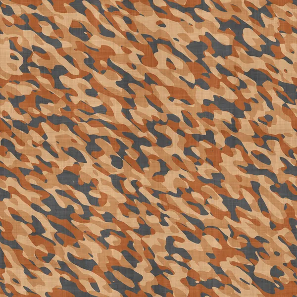 Fondo o textura sin costuras de camuflaje militar marrón — Foto de Stock
