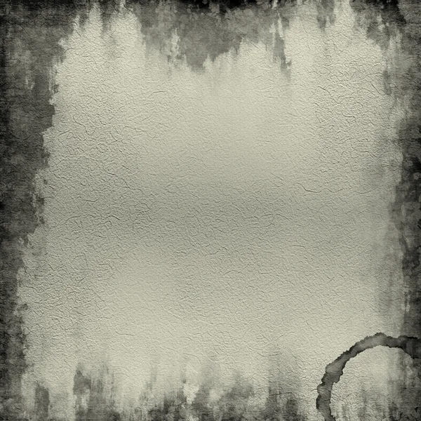 Grunge velho folha de papel molhado fundo com manchas de café — Fotografia de Stock