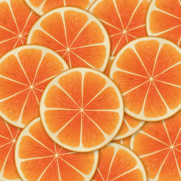 Fondo naranja con cítricos de rodajas de naranja —  Fotos de Stock