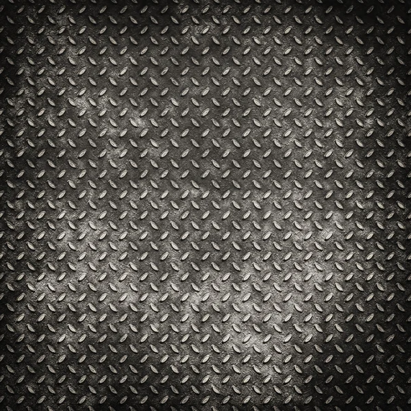 Grunge-Metall-Diamantplatte Hintergrund oder Textur Stockbild