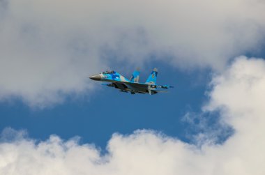 Ukraynalı su-27 ekran sırasında radom air show 2013