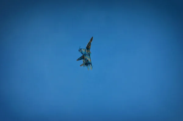 Ukrainische Su-27 während der Radom Air Show 2013 — Stockfoto