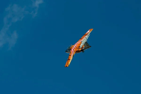 Saab 105 oe display während der radom air show 2013 — Stockfoto