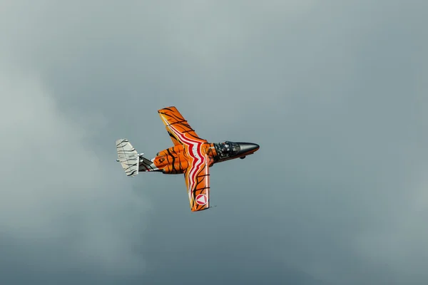 Saab 105 ΟΕ οθόνη κατά τη διάρκεια radom air show 2013 — Φωτογραφία Αρχείου