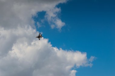 Radom, Polonya - 25 Ağustos: Türk f-16 falcon - soloturk b