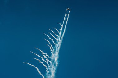 Radom, Polonya - 25 Ağustos: Türk f-16 falcon - soloturk b