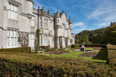 İskoçya, Balmoral, Balmoral Şatosu, 2019, Mayıs, 14: Balmoral Şatosu ve Topraklar, Royal Deeside, İskoçya.