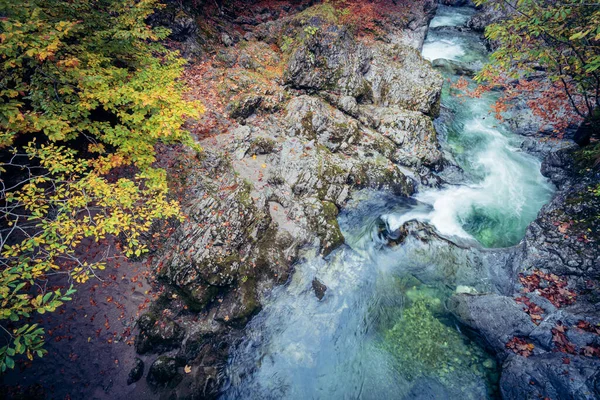 Caminhadas Alemanha Alpes Bávaros Outono — Fotografia de Stock