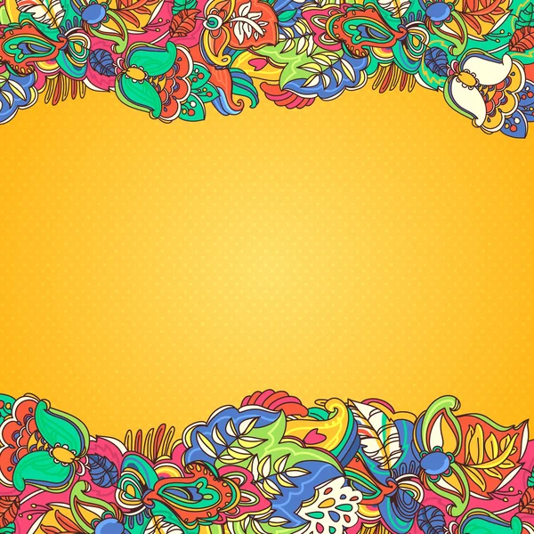 Fondo floral con flores estilizadas. patrón floral. Patrón vectorial. Fondo con flores . — Vector de stock