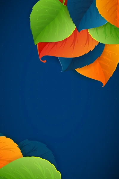 Herfst herfstbladeren abstracte Raster achtergrond — Stockfoto