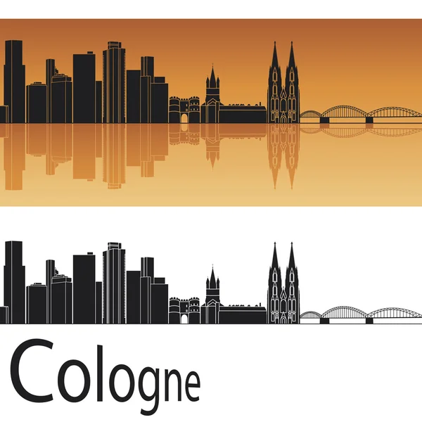 Colonia Skyline — Archivo Imágenes Vectoriales