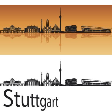 Stuttgart manzarası