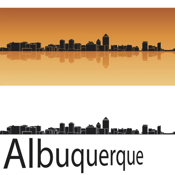 Horizonte de Albuquerque — Vector de stock