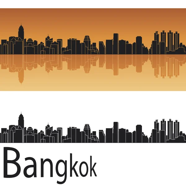 Bangkok manzarası — Stok Vektör