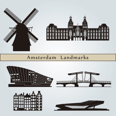 Amsterdam simge ve anıtlar