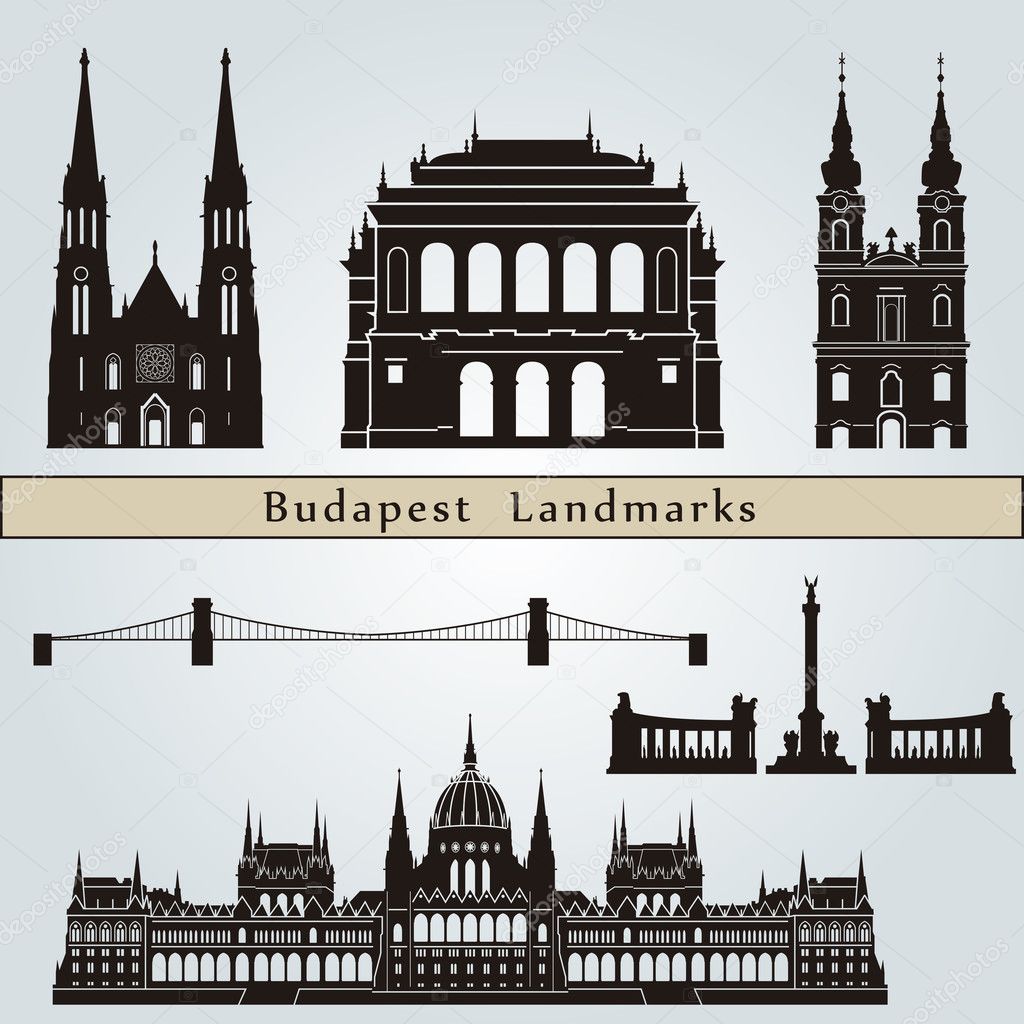 Budapest landmarks and monuments