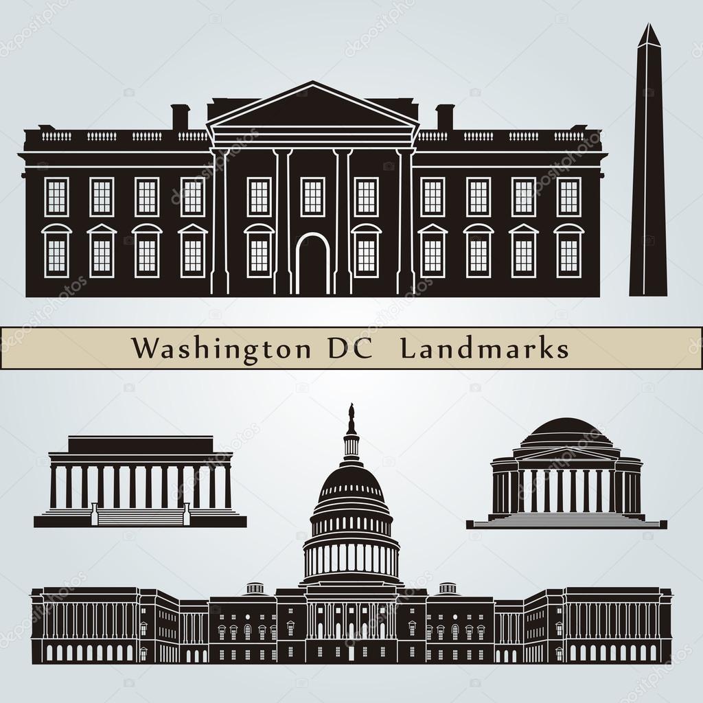 Washington DC landmarks and monuments