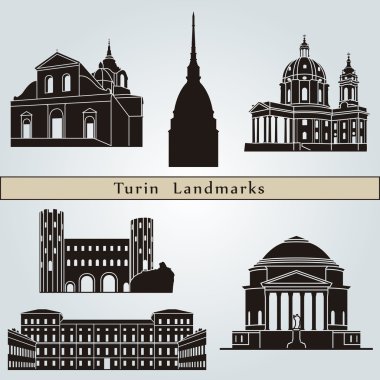 Turin simge ve izole anıtlar