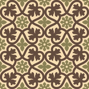 Klasik vintage seamless modeli