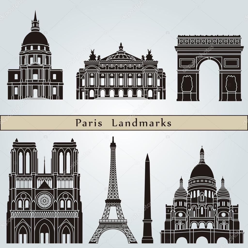 Paris landmarks and monuments