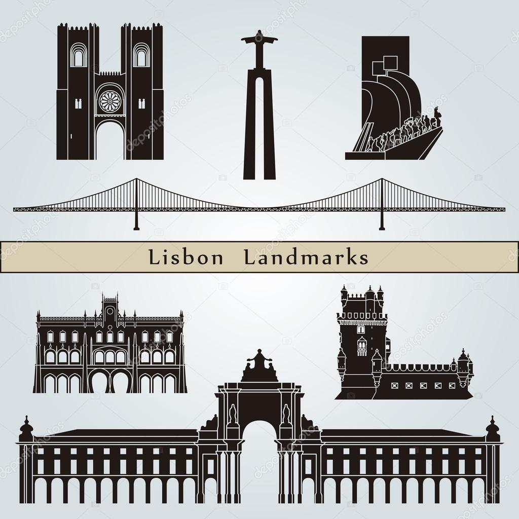 Lisbon landmarks and monuments