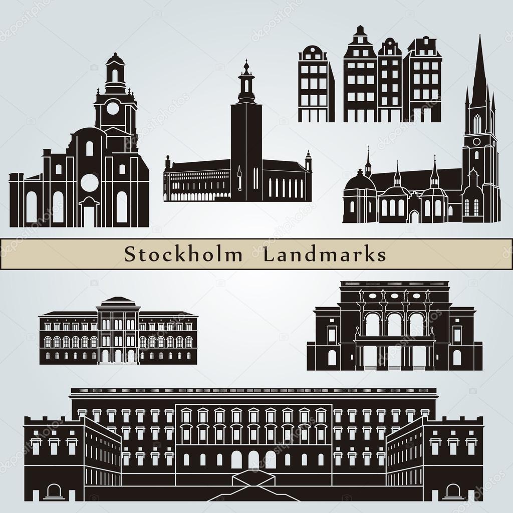 Stockholm landmarks and monuments