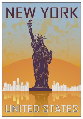 New York VINTAGE poster