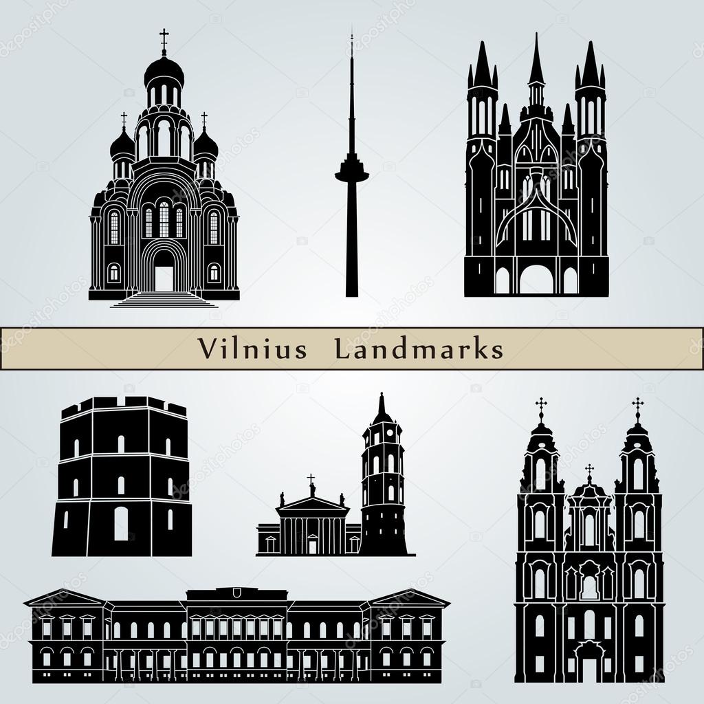Vilnius landmarks and monuments