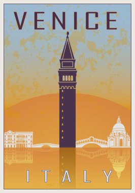 Venedik VINTAGE poster 02