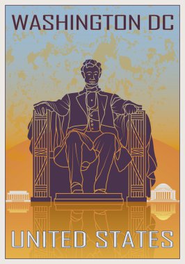 Washington Dc VINTAGE poster