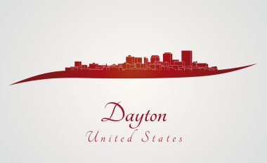 Dayton skyline kırmızı