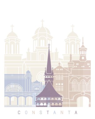  KONSTANTA SKYLINE POSTER PASTEL