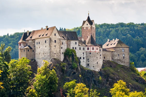 Zamek Loket, Republika Czeska — Zdjęcie stockowe