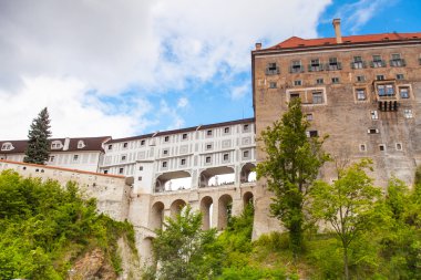 Cesky krumlov, Çek Cumhuriyeti. unesco tarafından dünya mirası.