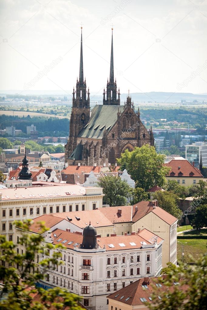 The Cathedral of St Peter and St Paul, Petrov in Brno, Czech Republic