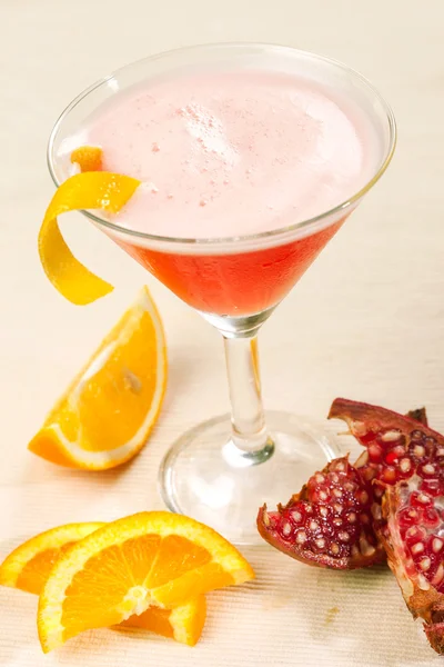 Pomegranate, red drink — Stock Photo, Image