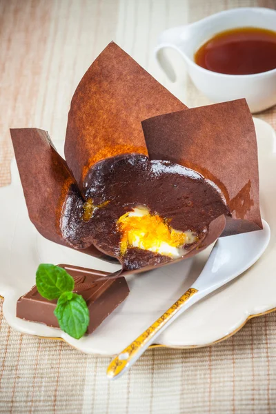 Tasty chocolate dessert — Stock Photo, Image