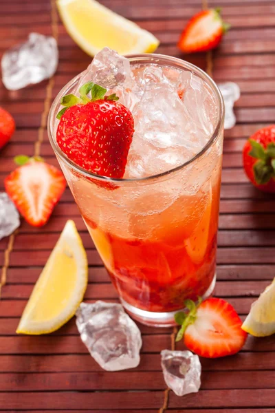 Strawberry drink — Stock Photo, Image