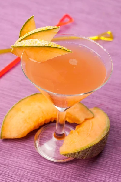 Meloen drankje — Stockfoto