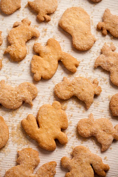 Crispy cookies with sugar — Stock Photo, Image