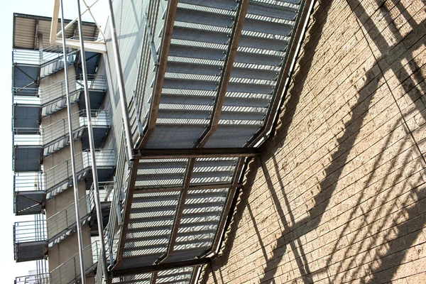 External metal stairs — Stock Photo, Image