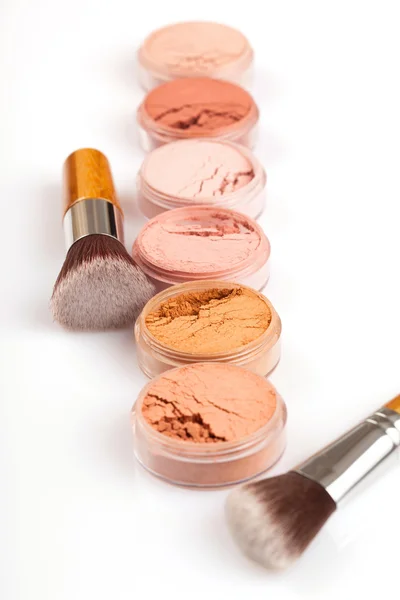 Face powder colors — Stock Photo, Image