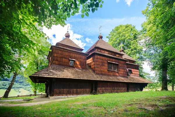 Östortodoxa kyrkan, lemkoen kyrka i smolnik, Polen — Stockfoto