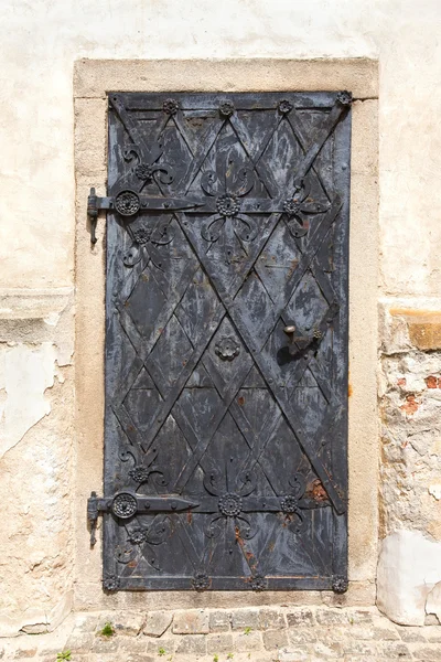 Porta de metal velho — Fotografia de Stock