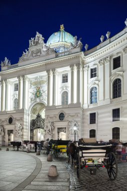 ana girişe hofburg Sarayı, Viyana, Avusturya